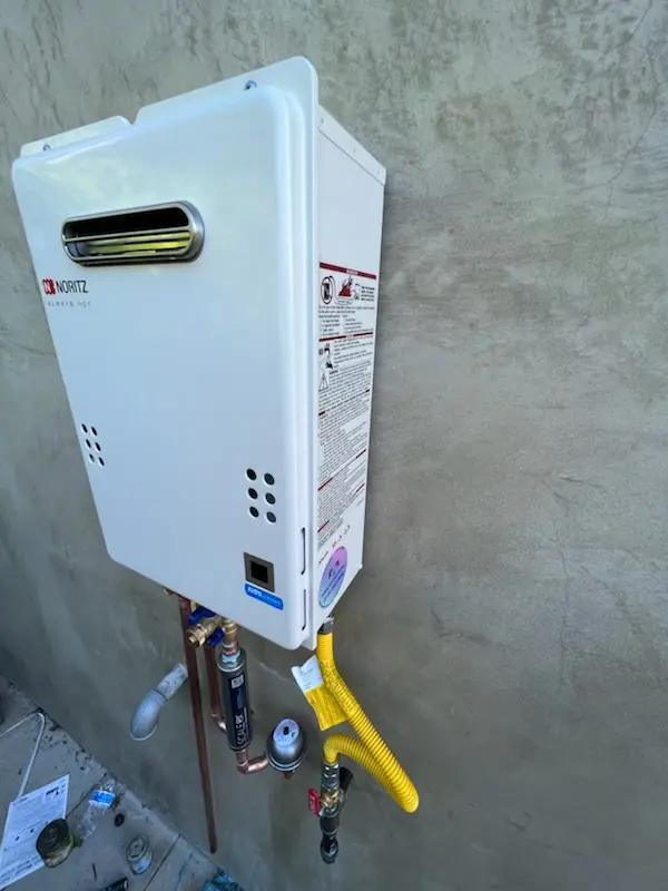 Tankless water heater installation for Millside Heights homes